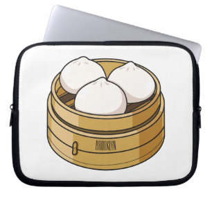 Housse Pour Ordinateur Portable Dim sum dessin animé