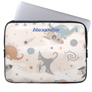 Housse Pour Ordinateur Portable Dinosaure Enfants Cute Personnalisé