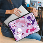 Housse Pour Ordinateur Portable Dinosaures de l'espace, Dinosaures mignons, Étoile<br><div class="desc">Joli,  amusant et adorable motif avec des dinosaures de l'espace. Un cadeau moderne et tendance,  parfait pour les amateurs de dinosaures dans votre vie.</div>