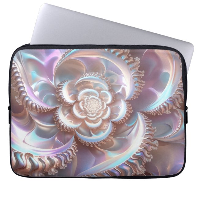 Housse Pour Ordinateur Portable Diseño de concha espiral (Devant)