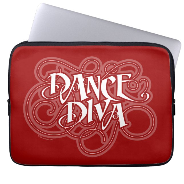 Housse Pour Ordinateur Portable Divas de la danse (Devant)