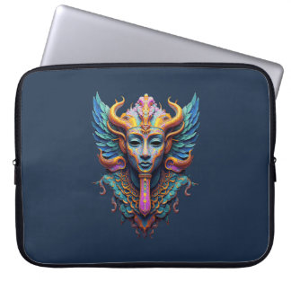 Housse Pour Ordinateur Portable Divinité ailée mystique
