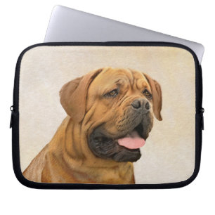 Housse Pour Ordinateur Portable Dogue de Bordeaux Peinture - Cute Original Chien A