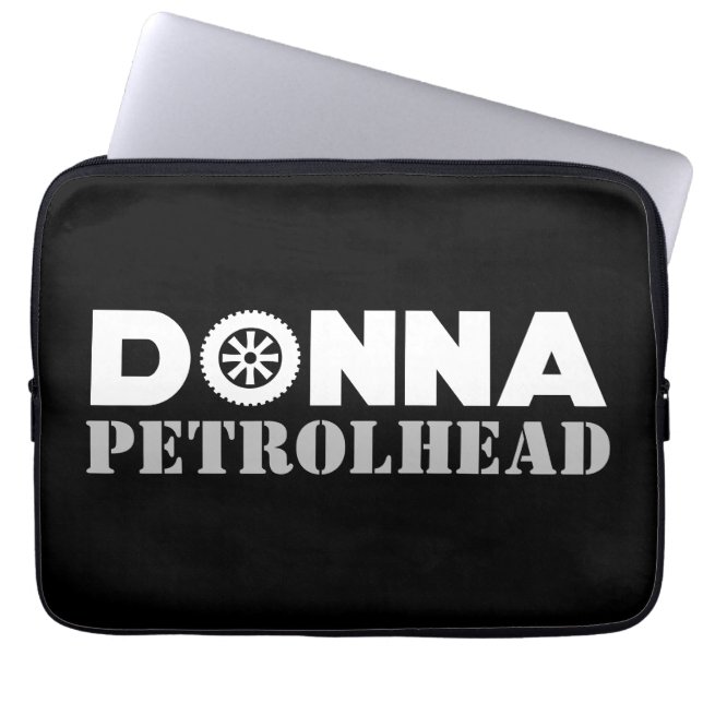 Housse Pour Ordinateur Portable Donna Petrolhead (Devant)