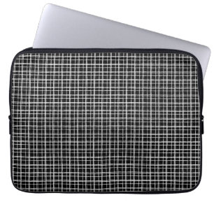 Housse Pour Ordinateur Portable Douille blanche noire de très bon goût