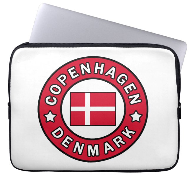 Housse Pour Ordinateur Portable Douille de Copenhague Danemark (Devant)