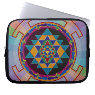 Housse Pour Ordinateur Portable Douille de dessus de recouvrement de Sri Yantra