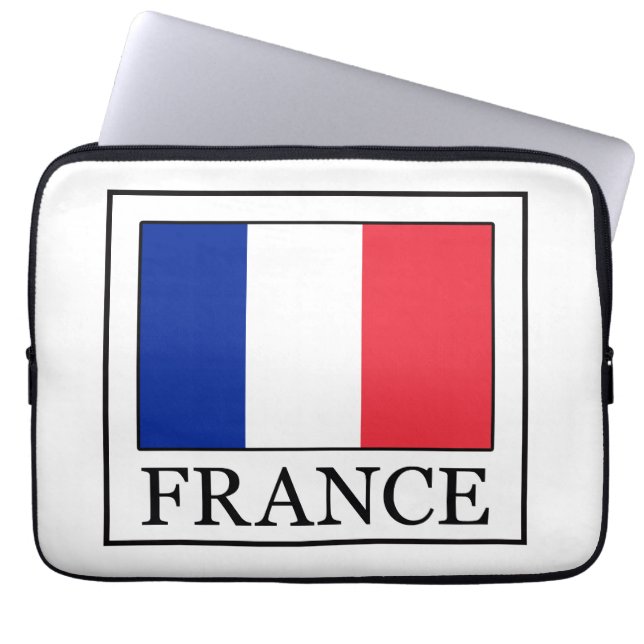 Housse Pour Ordinateur Portable Douille de la France (Devant)