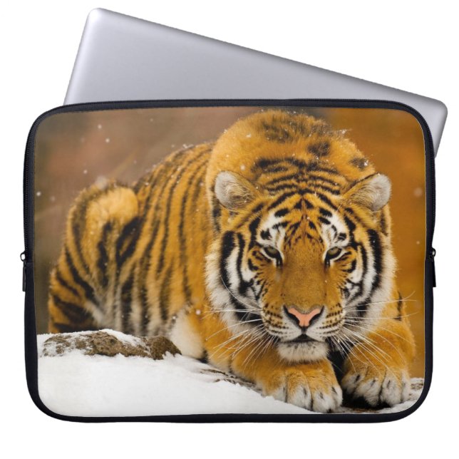Housse Pour Ordinateur Portable Douille d'ordinateur portable avec le tigre (Devant)