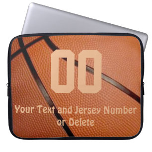 Housse Pour Ordinateur Portable Douille d'ordinateur portable de basket-ball avec