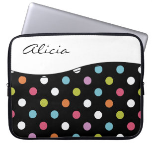 Housse Pour Ordinateur Portable Douille d'ordinateur portable de monogramme