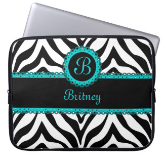 Housse Pour Ordinateur Portable Douille d'ordinateur portable de monogramme de