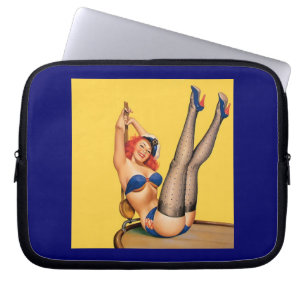 Housse Pour Ordinateur Portable Douille d'ordinateur portable de poster vintage de