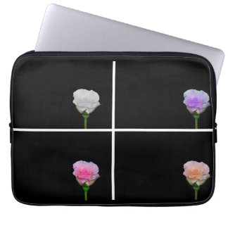 Housse Pour Ordinateur Portable Douille d'ordinateur portable de quatre roses