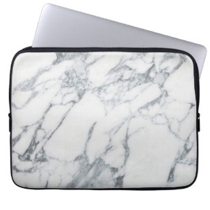 Housse Pour Ordinateur Portable Douille d'ordinateur portable du marbre 13in