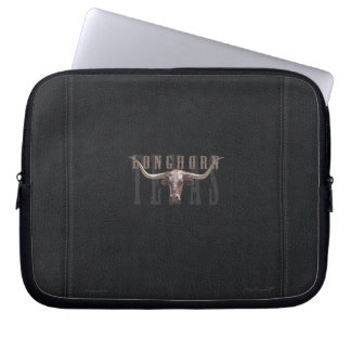 Housse Pour Ordinateur Portable Douille en cuir d'ordinateur portable de Longhorn