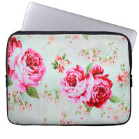 Douille florale florale d'ordinateur portable de
