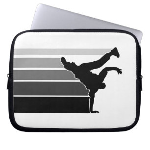 Housse Pour Ordinateur Portable Douille grise d'ordinateur portable de noir de