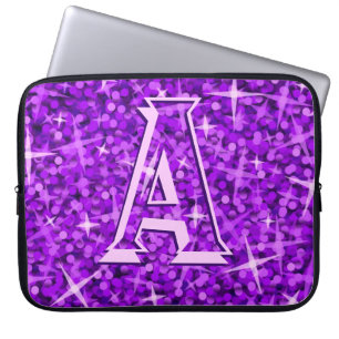 Housse Pour Ordinateur Portable Douille pourpre d'ordinateur portable de