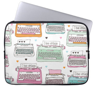 Housse Pour Ordinateur Portable Douille vintage d'ordinateur portable