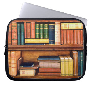 Housse Pour Ordinateur Portable Douille vintage d'ordinateur portable d'étagère de
