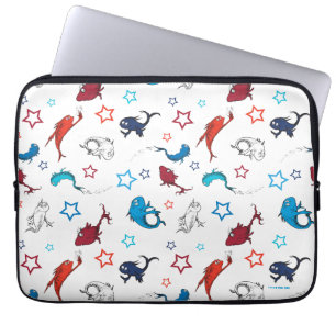 Housse Pour Ordinateur Portable Dr. Seuss Un Poisson Deux Poissons Motif Étoilé