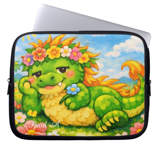 Housse Pour Ordinateur Portable Dragon★ (Devant)