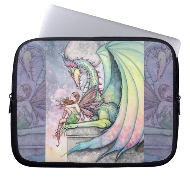 Housse pour ordinateur portable Dragon féerique de (Devant)