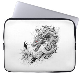 Housse Pour Ordinateur Portable Dragon Imaginaire animal sauvage illustration Art