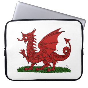 Housse Pour Ordinateur Portable Dragon rouge du Pays de Galles
