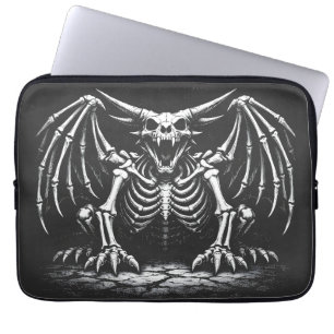 Housse Pour Ordinateur Portable Dragon squelette par BurnsInHell