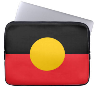 Housse Pour Ordinateur Portable Drapeau aborigène australien