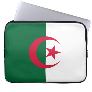 Housse Pour Ordinateur Portable Drapeau algérien patriotique