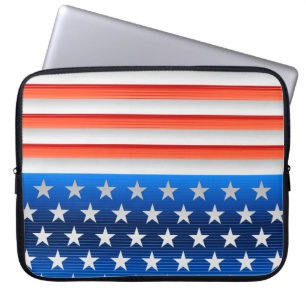 Housse Pour Ordinateur Portable Drapeau américain