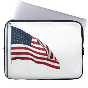 Housse Pour Ordinateur Portable Drapeau américain 2371