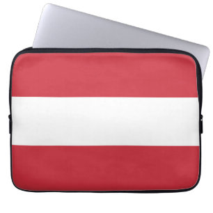 Housse Pour Ordinateur Portable Drapeau autrichien
