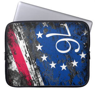 Housse Pour Ordinateur Portable Drapeau Betsy Ross 1776 4 juillet patriotique