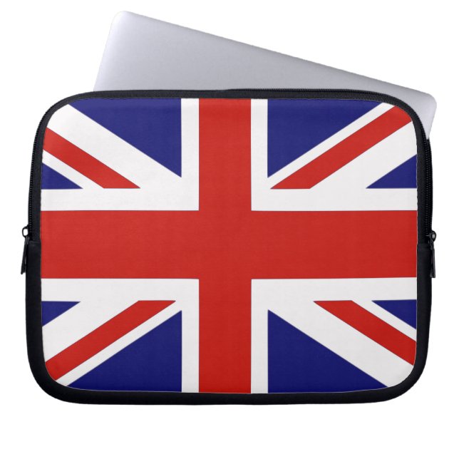 Housse Pour Ordinateur Portable Drapeau britannique (Devant)