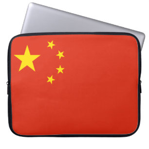 Housse Pour Ordinateur Portable Drapeau chinois (Chine)