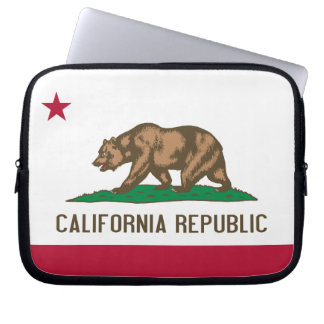 Housse Pour Ordinateur Portable Drapeau de Californie