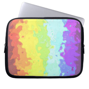 Housse Pour Ordinateur Portable Drapeau de fierté Neurogenre Abstrait Bohème Tripa