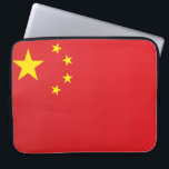 Housse Pour Ordinateur Portable Drapeau de la Chine<br><div class="desc">Drapeau de la Chine</div>