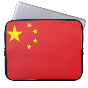 Housse Pour Ordinateur Portable Drapeau de la Chine