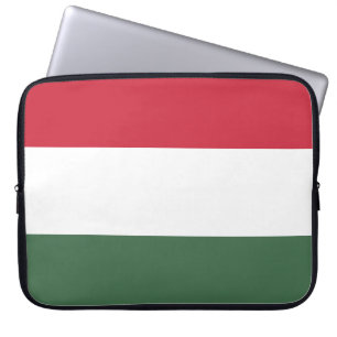 Housse Pour Ordinateur Portable Drapeau de la Hongrie