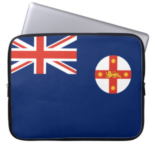 Housse Pour Ordinateur Portable Drapeau de la Nouvelle-Galles du Sud (État austral