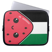Drapeau de la Palestine mignonne avec Palestin san