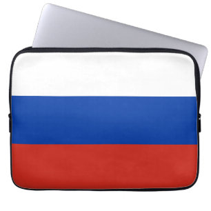 Housse Pour Ordinateur Portable Drapeau de la Russie