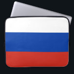 Housse Pour Ordinateur Portable Drapeau de la Russie<br><div class="desc">Housse pour ordinateur portable Drapeau de la Russie</div>