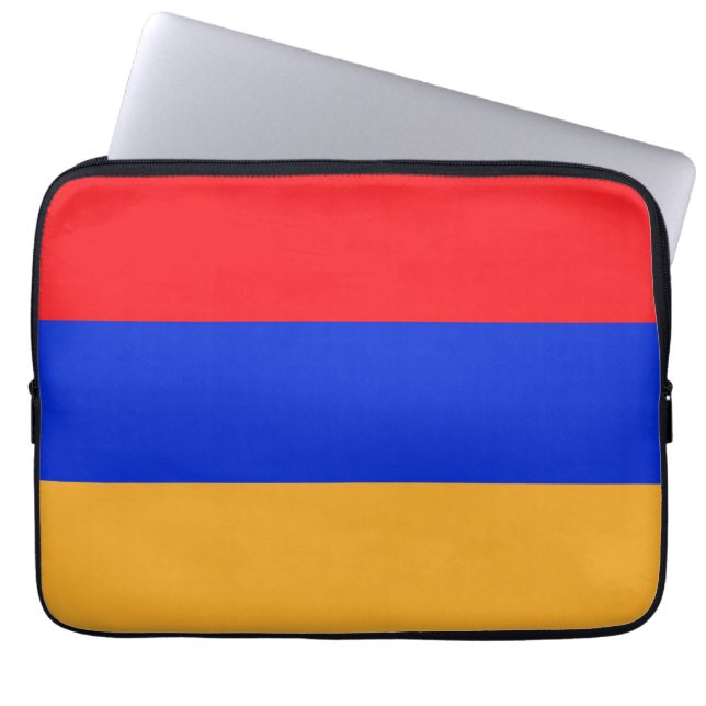 Housse Pour Ordinateur Portable Drapeau de l'Arménie (Devant)