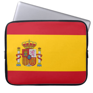 Housse Pour Ordinateur Portable Drapeau de l'Espagne